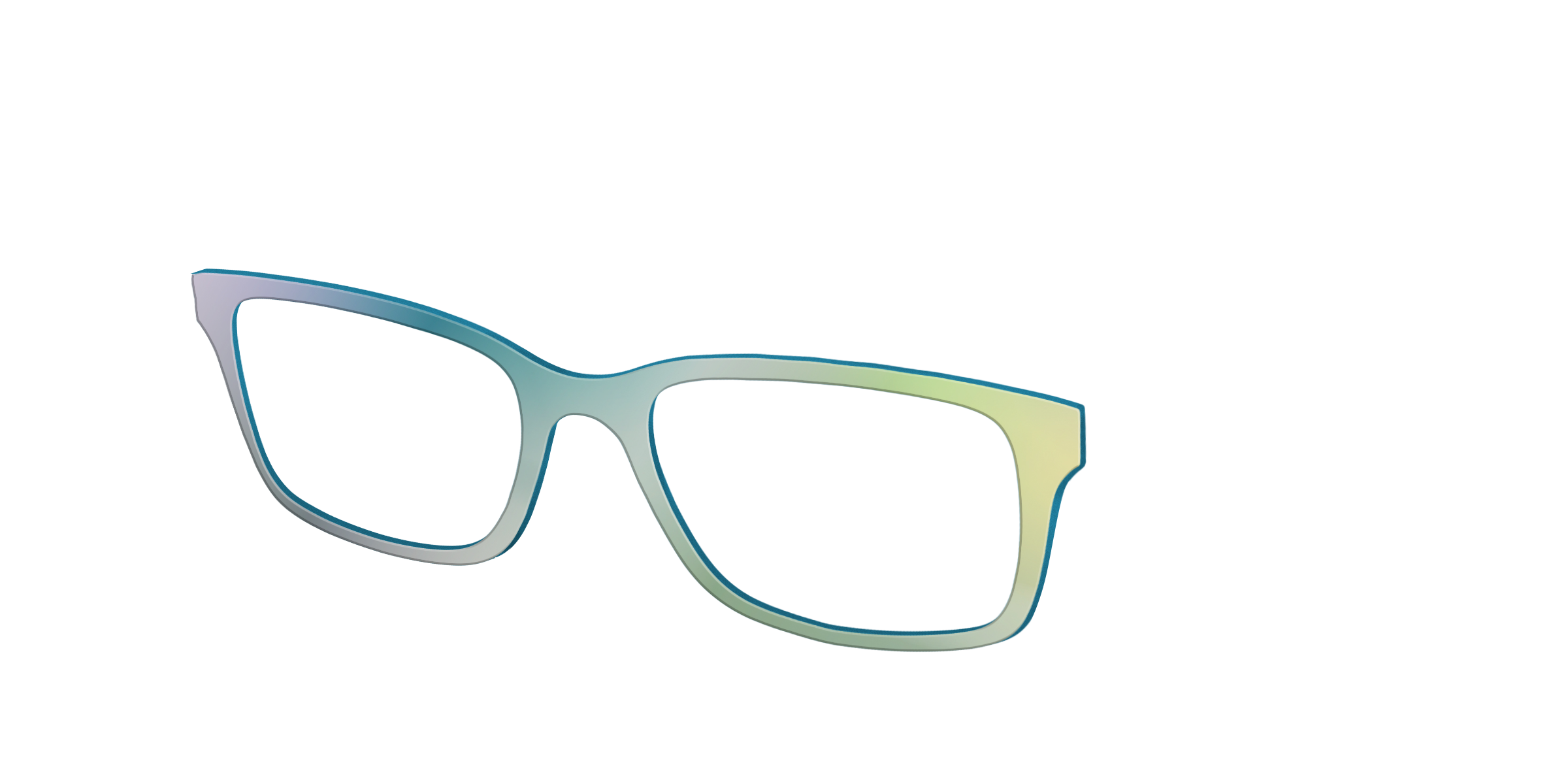 Pair Eyewear Solid Tops The Iridescent top magnetico cangiante