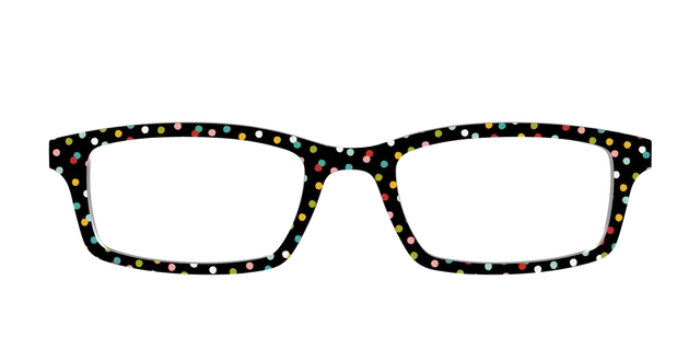 Pair Eyewear Design Tops The Holiday Dots top magnetico a pois