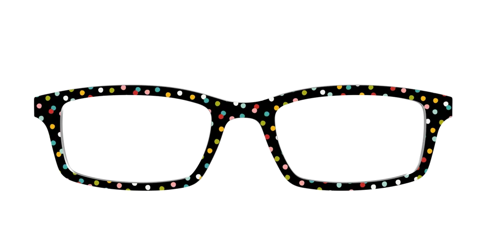 Pair Eyewear Design Tops The Holiday Dots top magnetico a pois