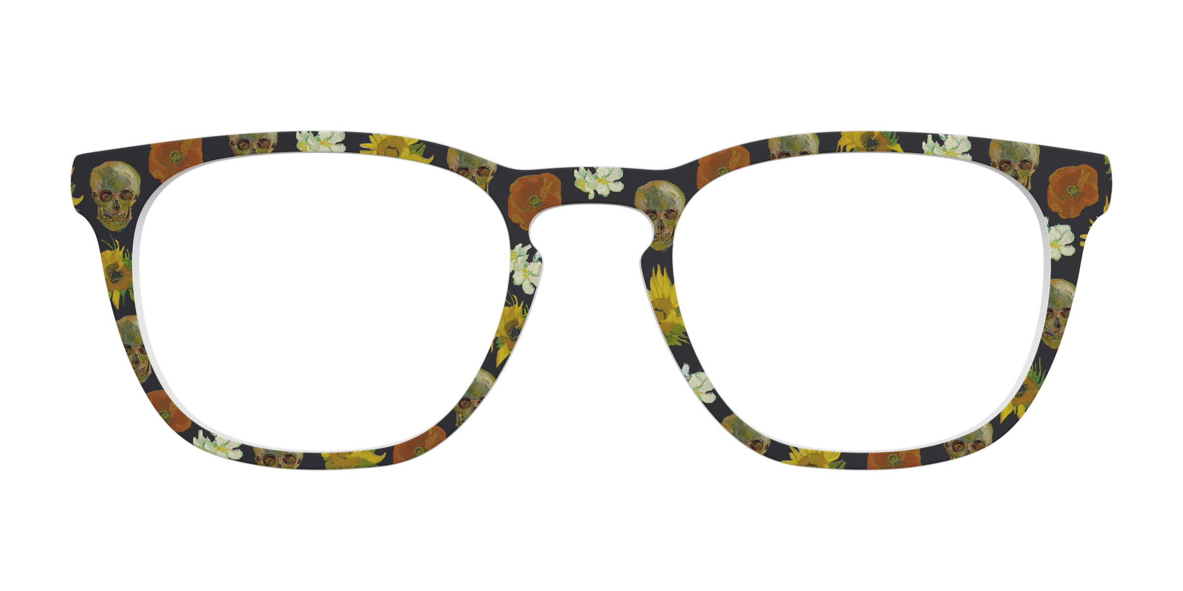 Pair Eyewear Collabs Floral Skulls top per occhiali