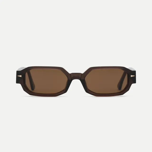 AHLEM Jules occhiali da sole Mokalight Brown acetato