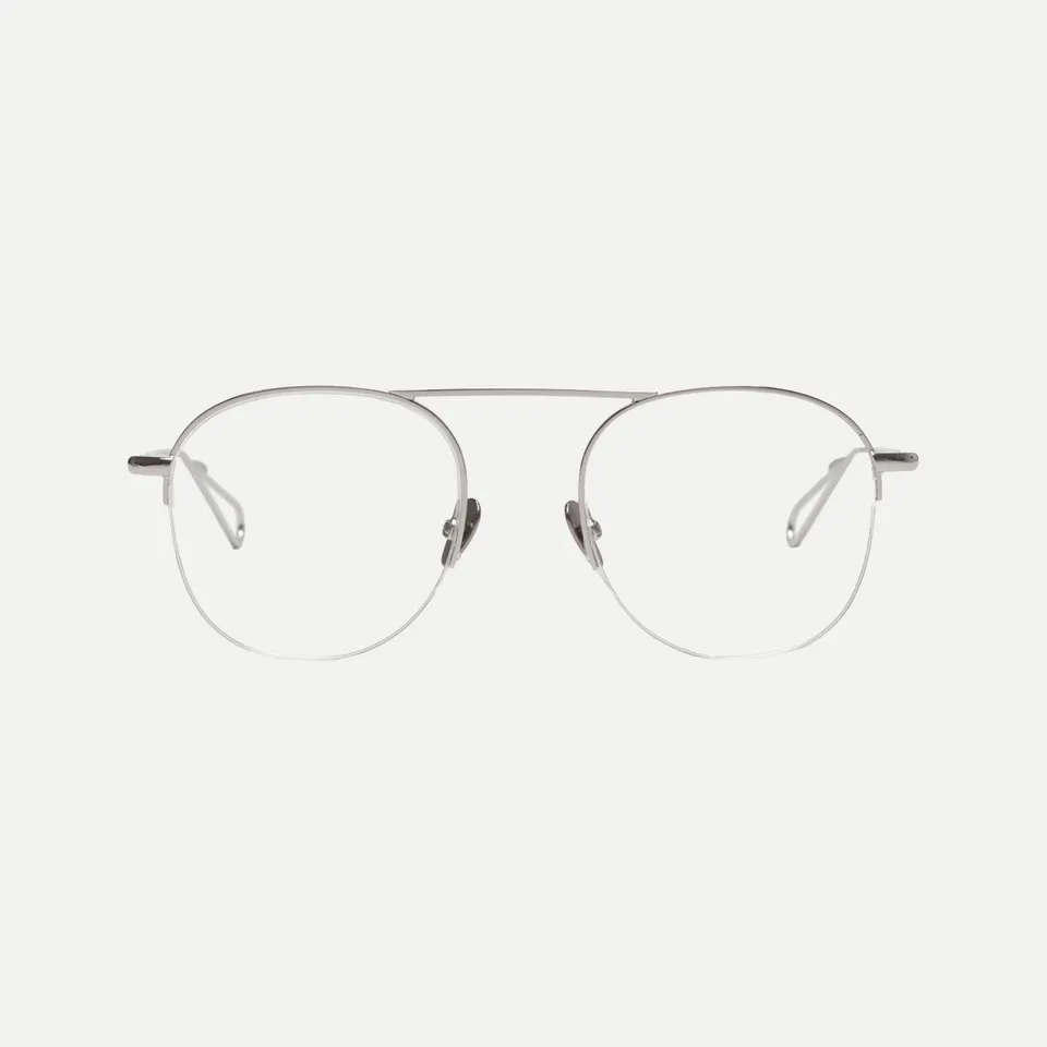 AHLEM Optical Voltaire occhiali da vista Champagne metallo