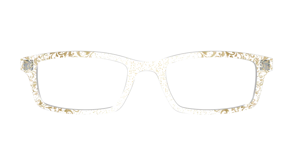 Pair Eyewear Design Tops Golden Flair Crystal top dorato occhiali