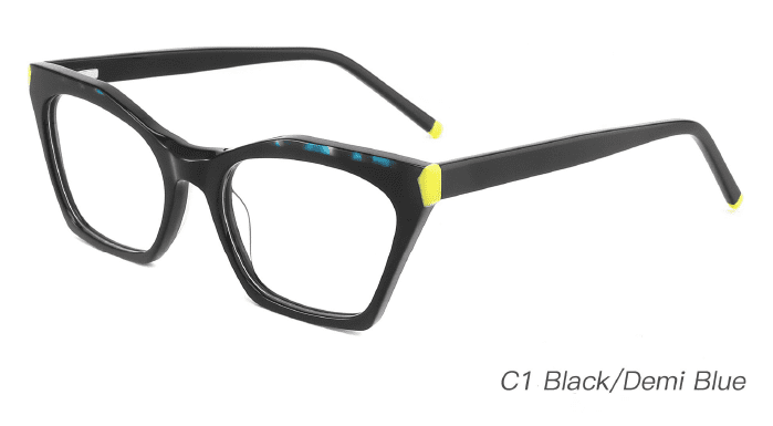 Ouyuan NOA23012 montatura occhiali acetato colorata 52-18-145