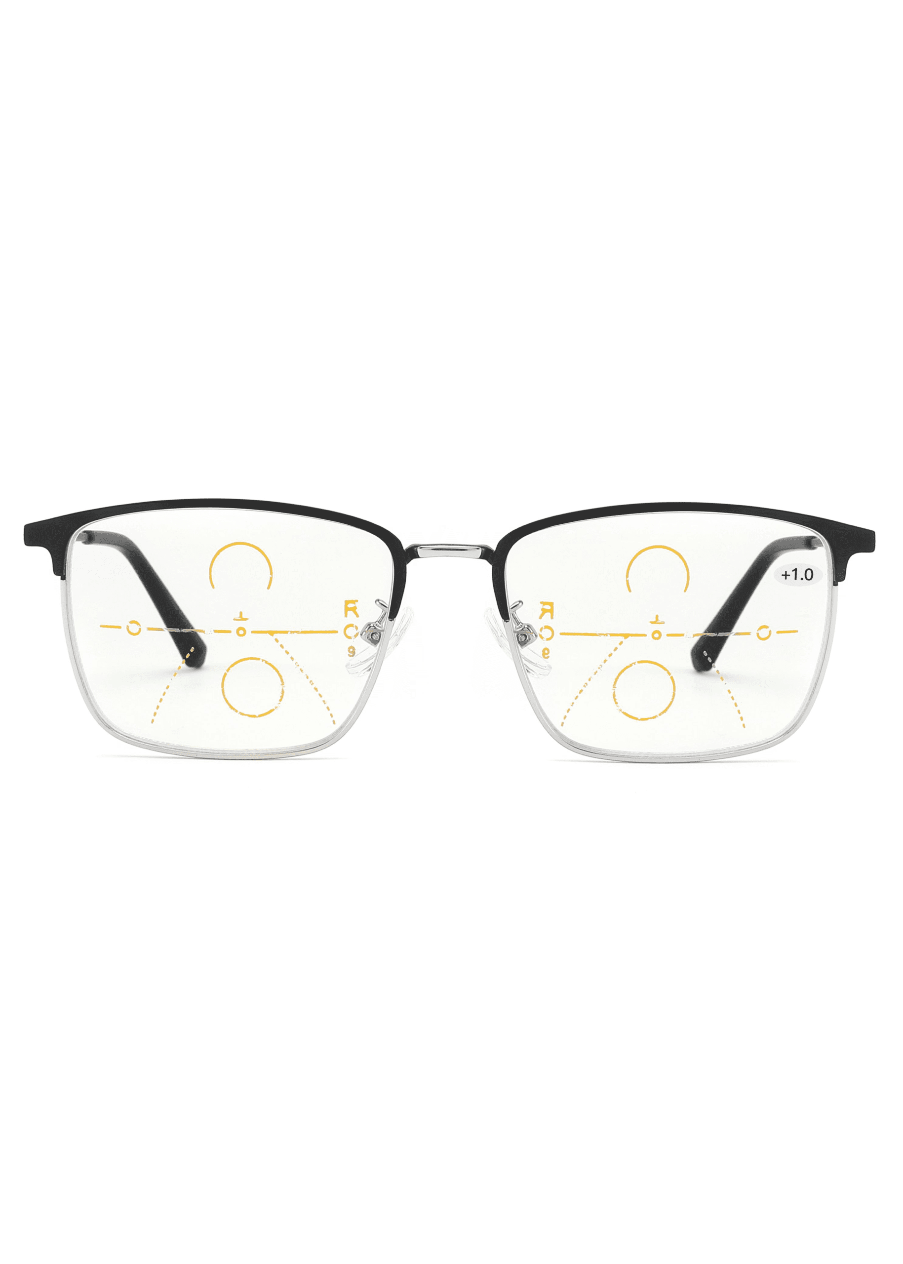 Ouyuan RG8205 occhiali lettura progressivi mezza montatura