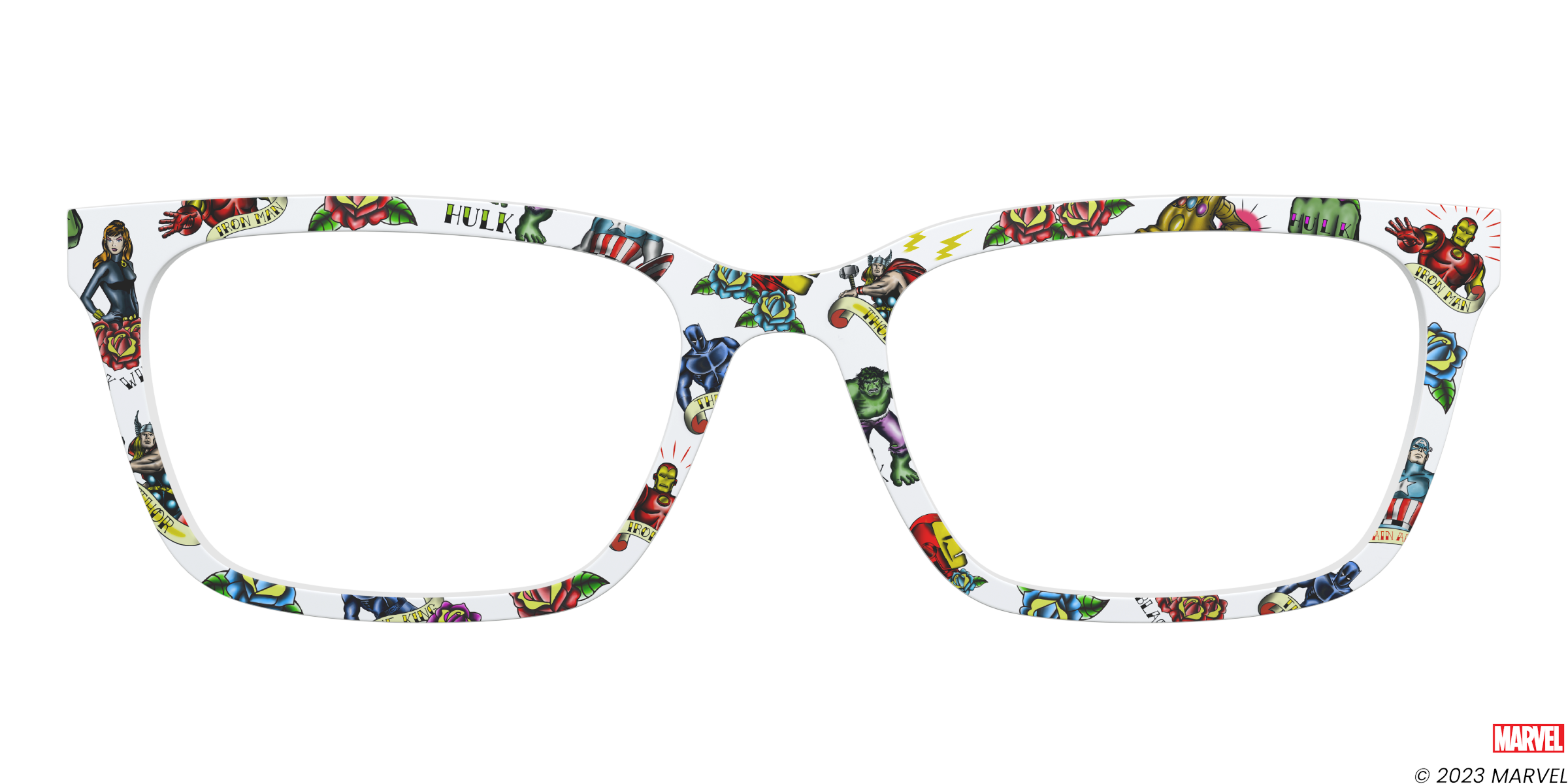 Pair Eyewear Collabs Marvel Comics Ink top magnetico MR9