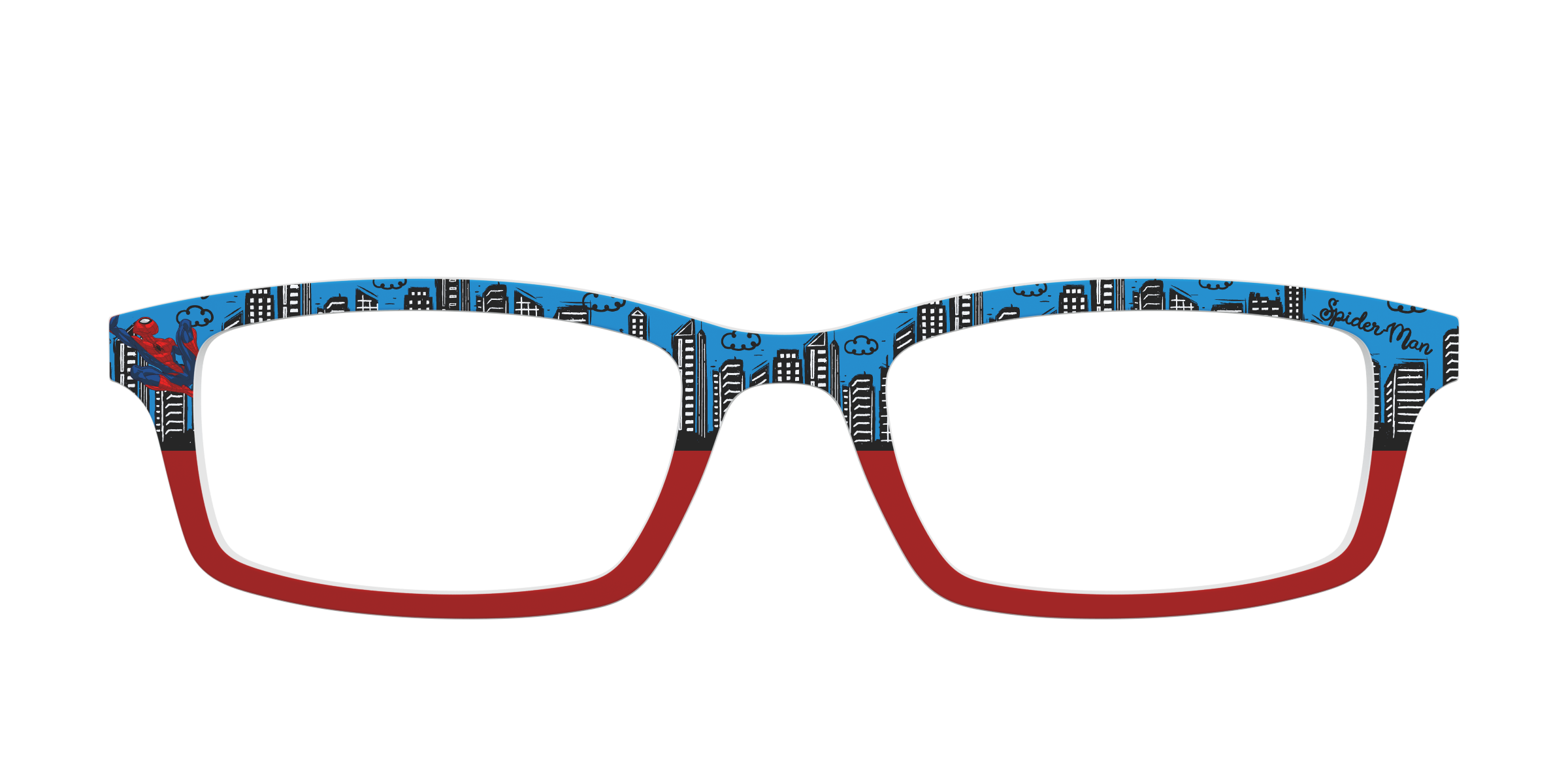 Pair Eyewear Collabs Spider-Man City SM9 top occhiali città