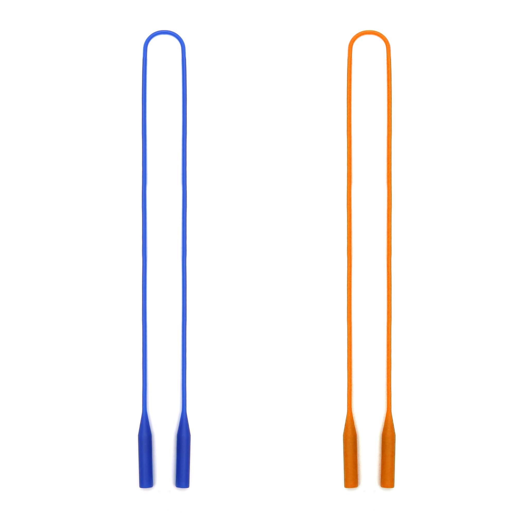 JM Custodie Accessori Occhiali Cinturino Silicone 2 Pezzi Neri