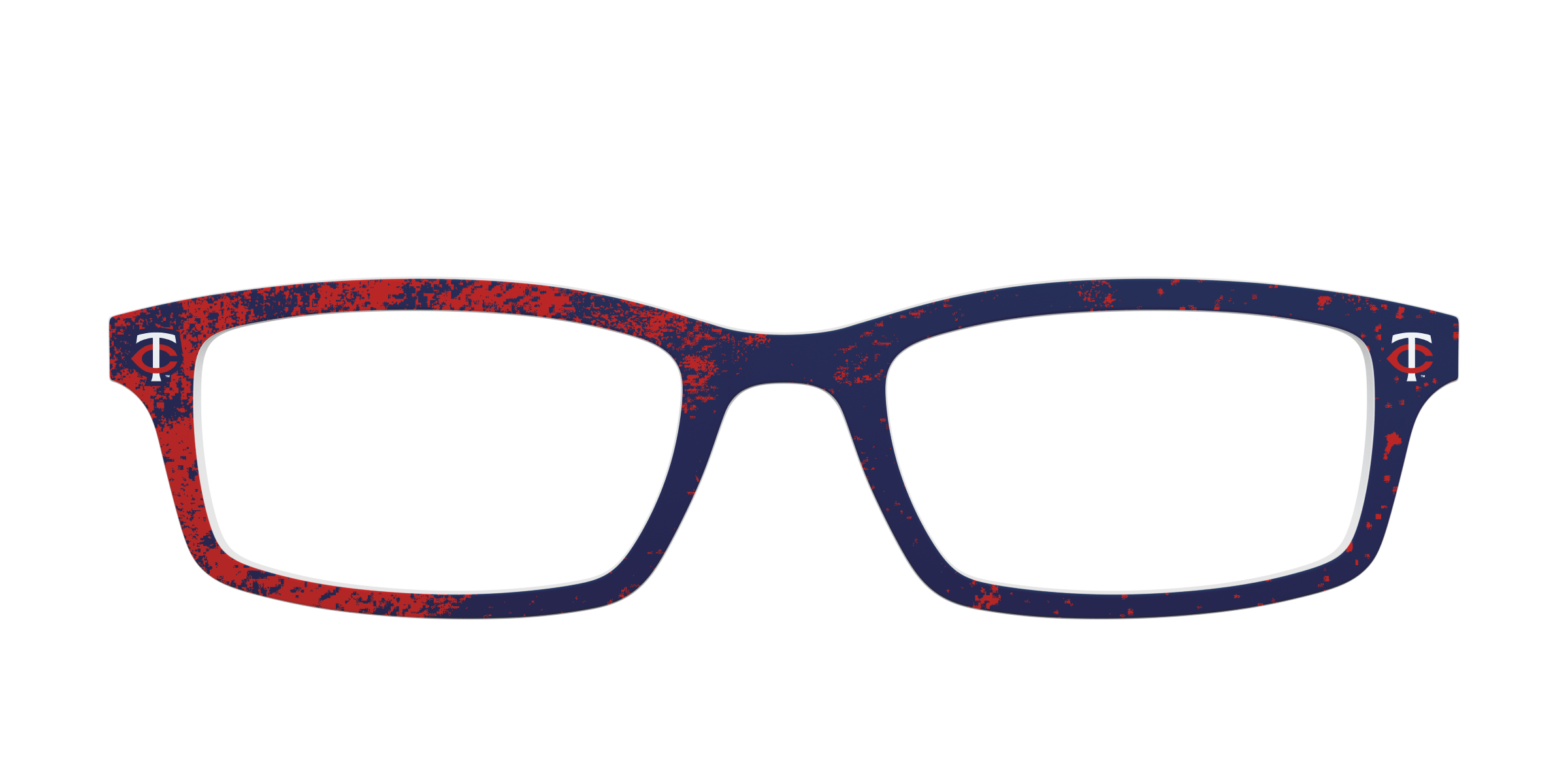 Pair Eyewear School Spirit Twins Home Run top occhiali rosso