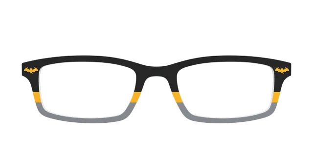 Pair Eyewear Collabs The Batman top magnetico nero giallo