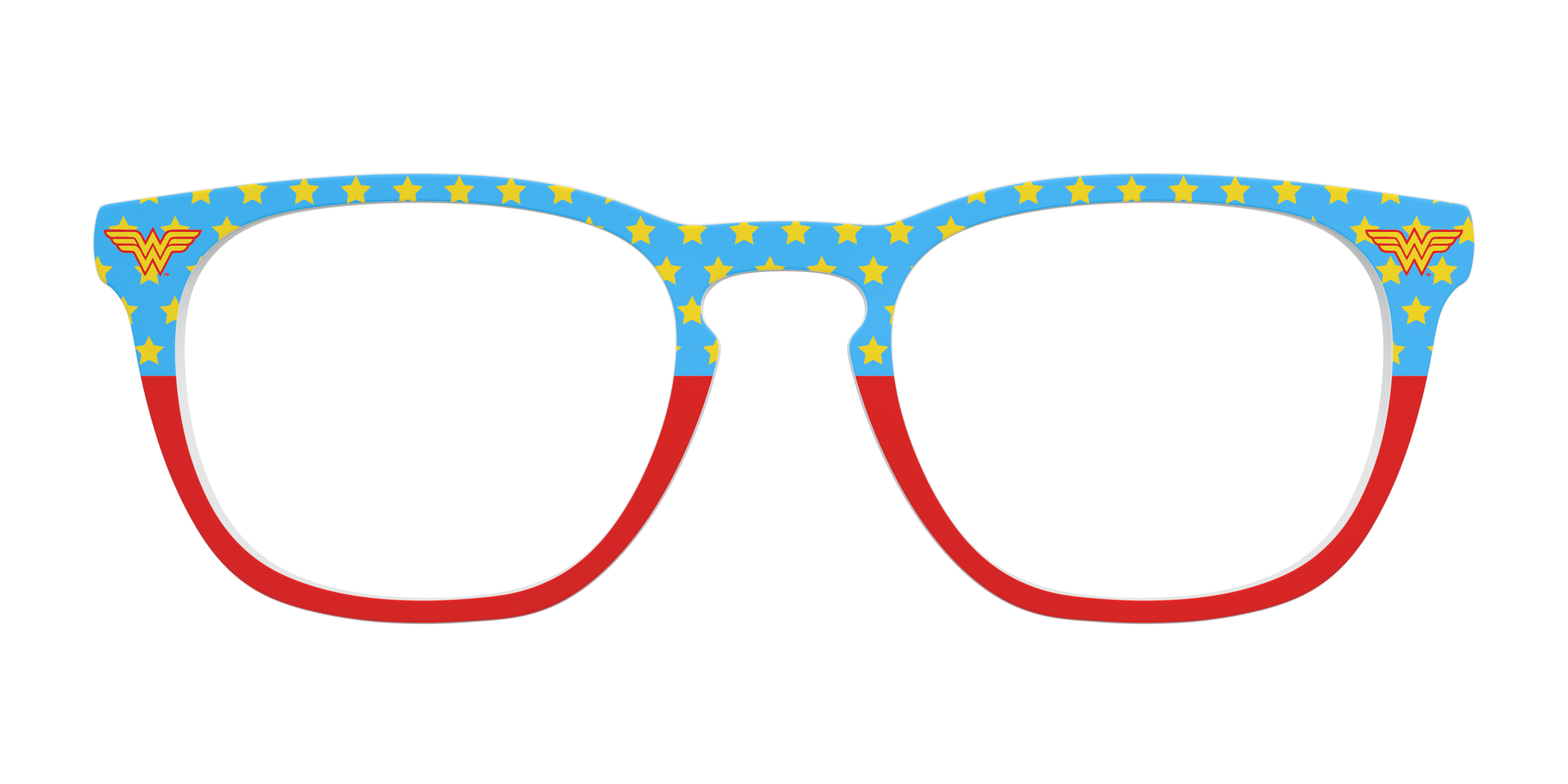Pair Eyewear Wonder Woman top magnetico rosso blu Addison