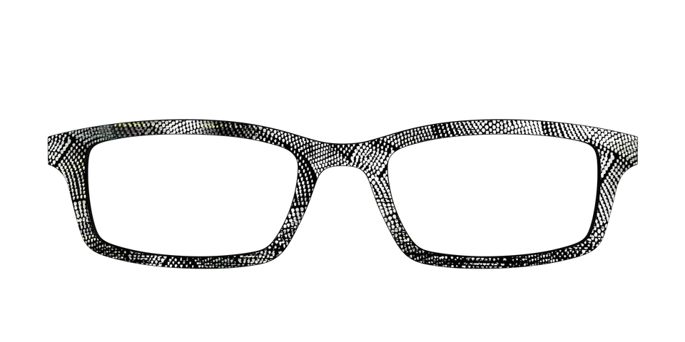 Pair Eyewear Design Tops Soundwaves top occhiali argento 413