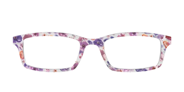 Pair Eyewear Design Tops Holographic Milky Floral Top Occhiali 512