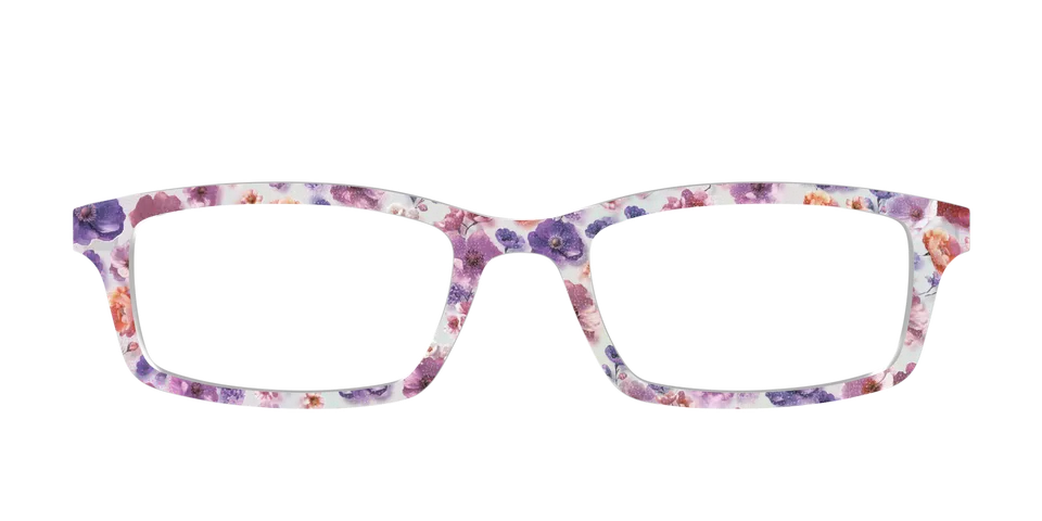 Pair Eyewear Design Tops Holographic Milky Floral Top Occhiali 512