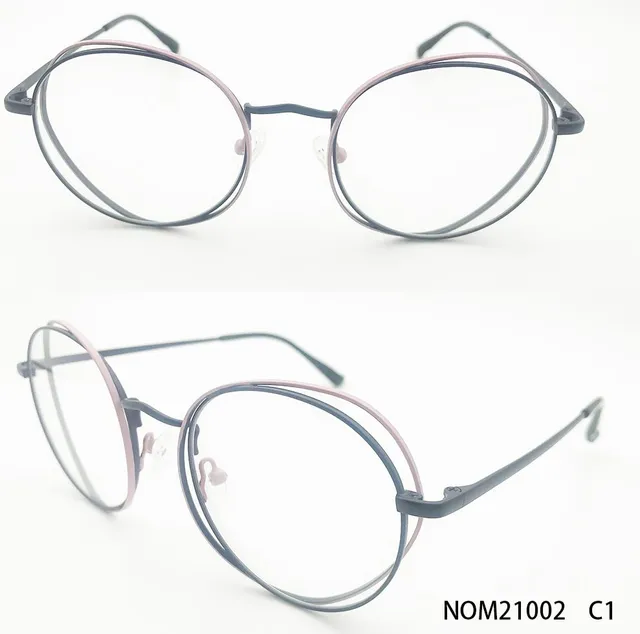 Ouyuan NOM21002 montatura occhiali donna acciaio