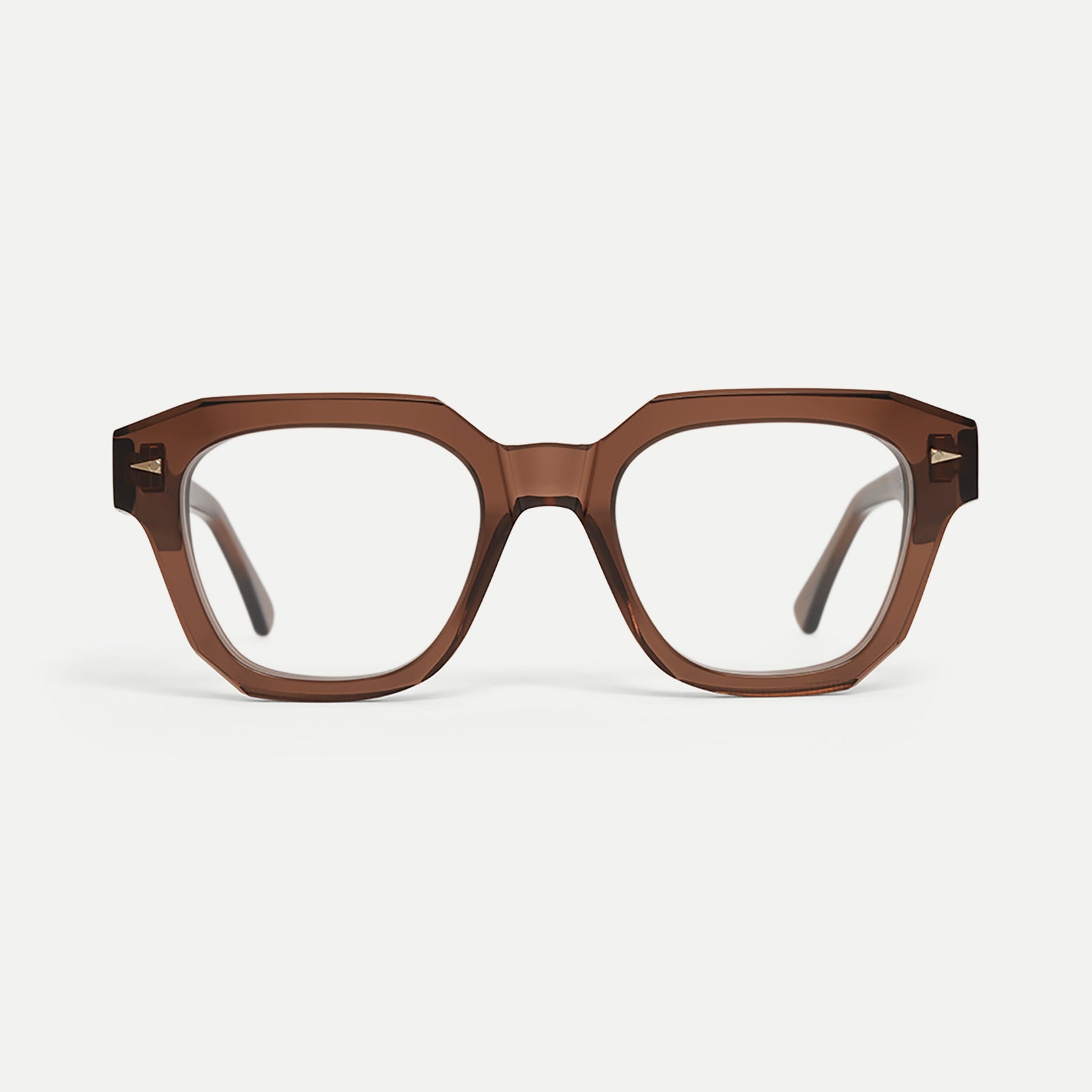 AHLEM Pont Mirabeau occhiali da vista Brownlight acetato