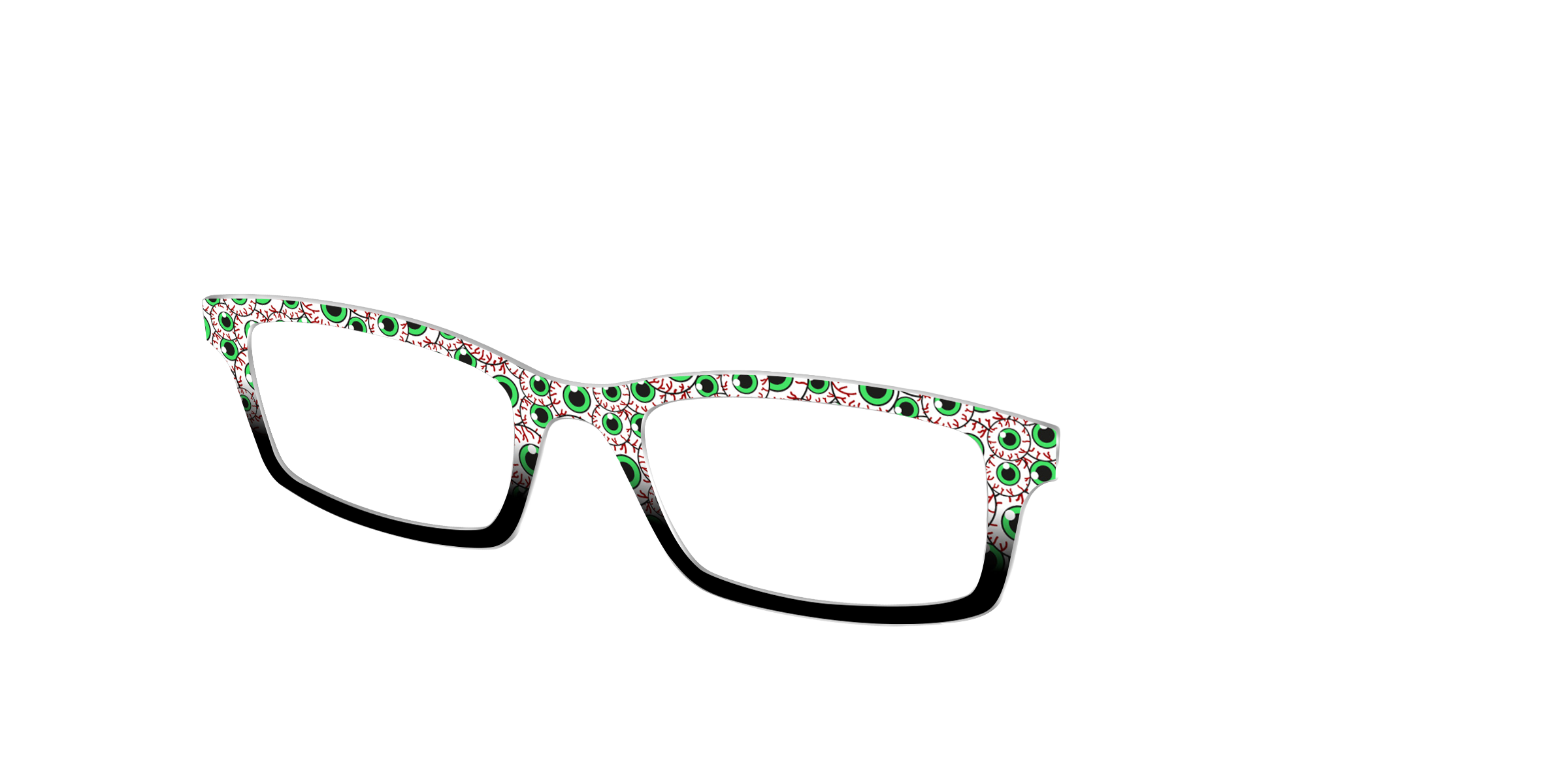 Pair Eyewear Design Tops Occult Eyes top nero HW124