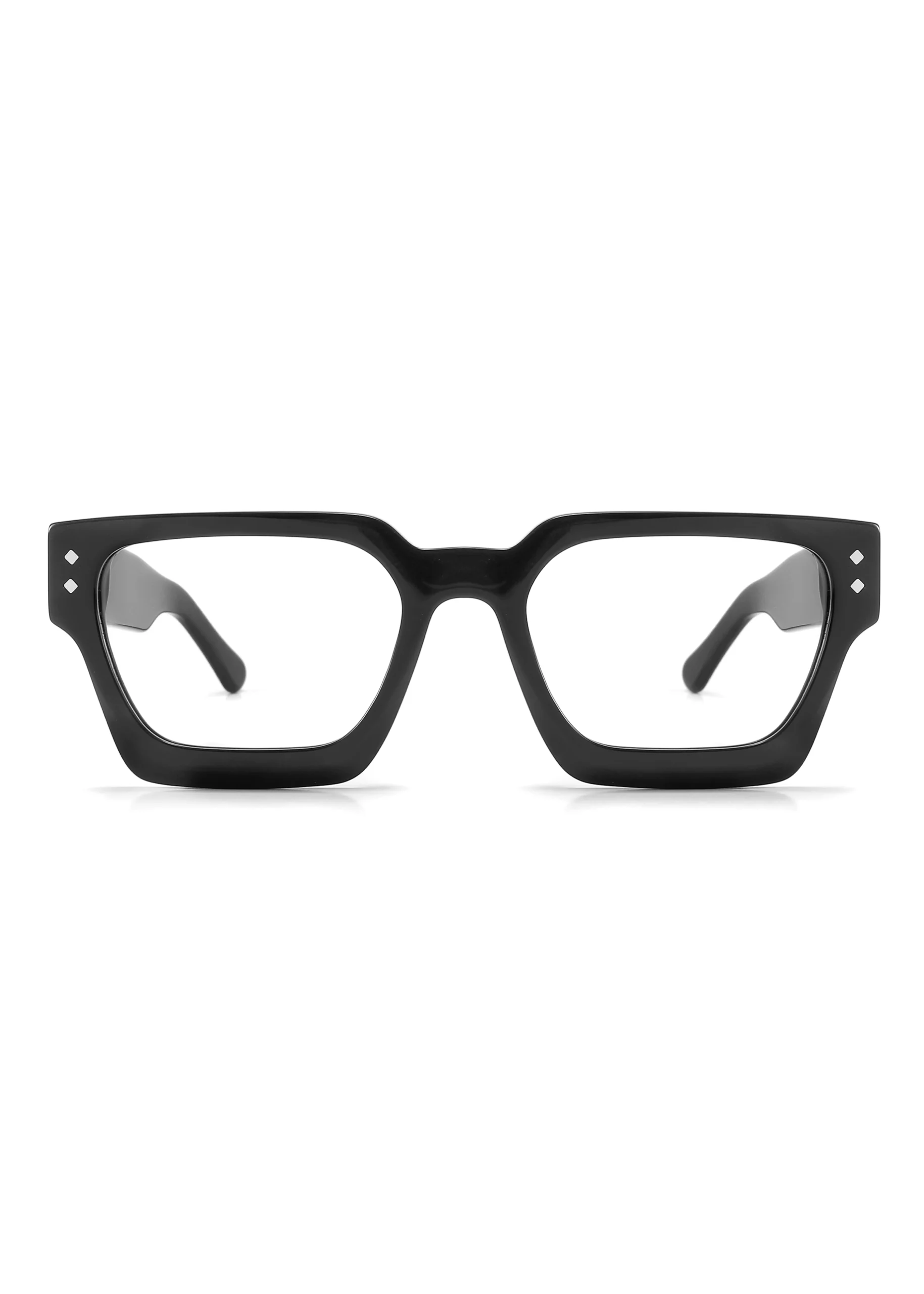 Ouyuan FG1581 montatura occhiali da vista quadrata retro