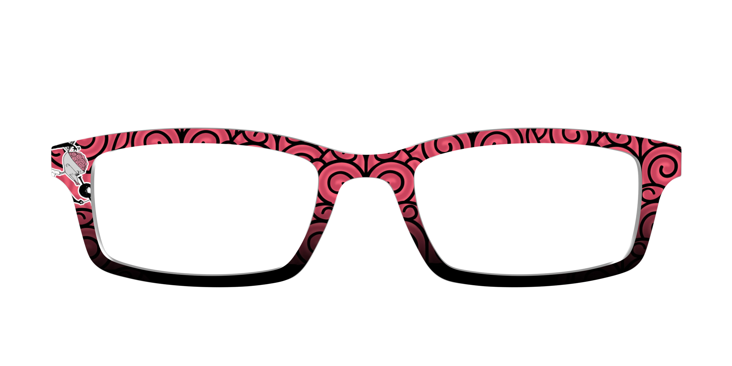 Pair Eyewear Collabs Dr Finkelstein top occhiali nero