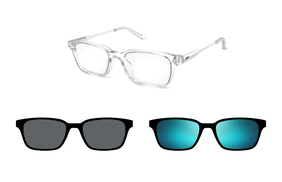 Pair Base Finley Clear montatura vista materiale misto