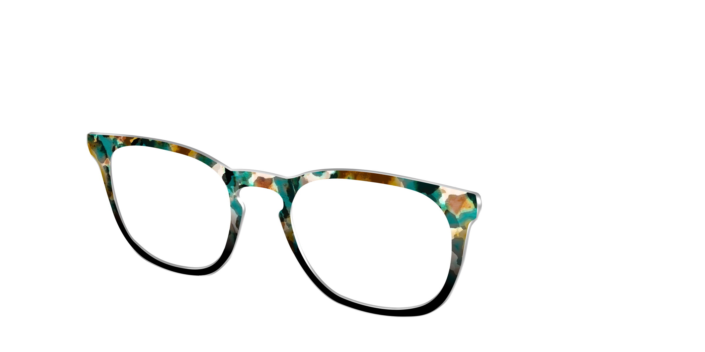 Pair Eyewear Design Tops Oxidized Copper Tortoise top tartarugato