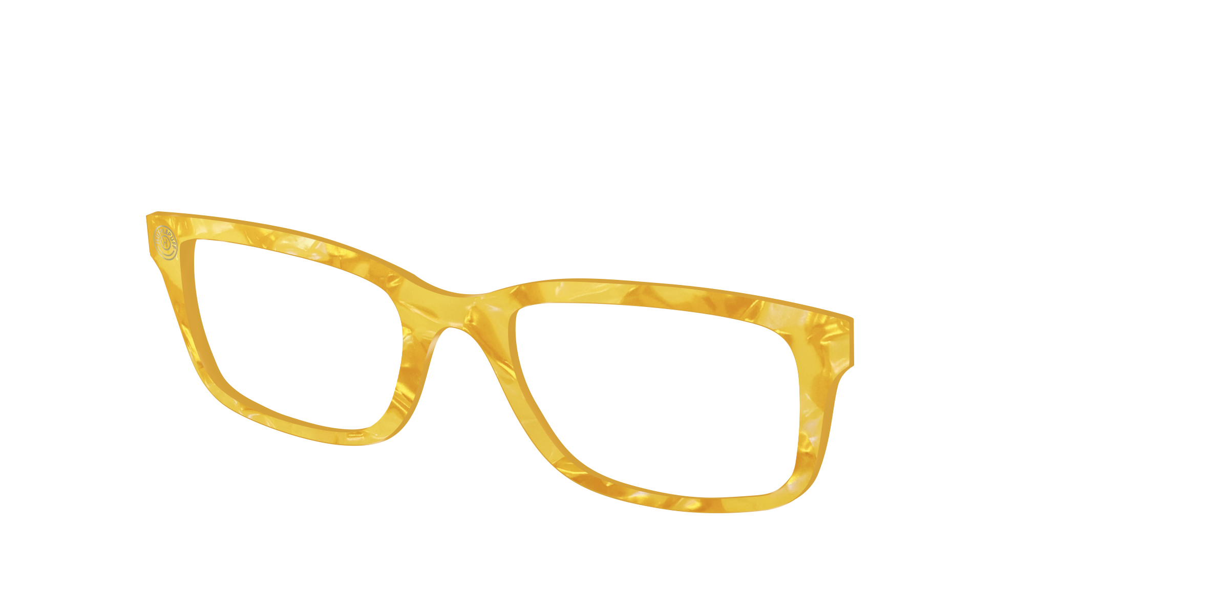 Pair Eyewear Collabs Hufflepuff Pearl Tortoise top occhiali