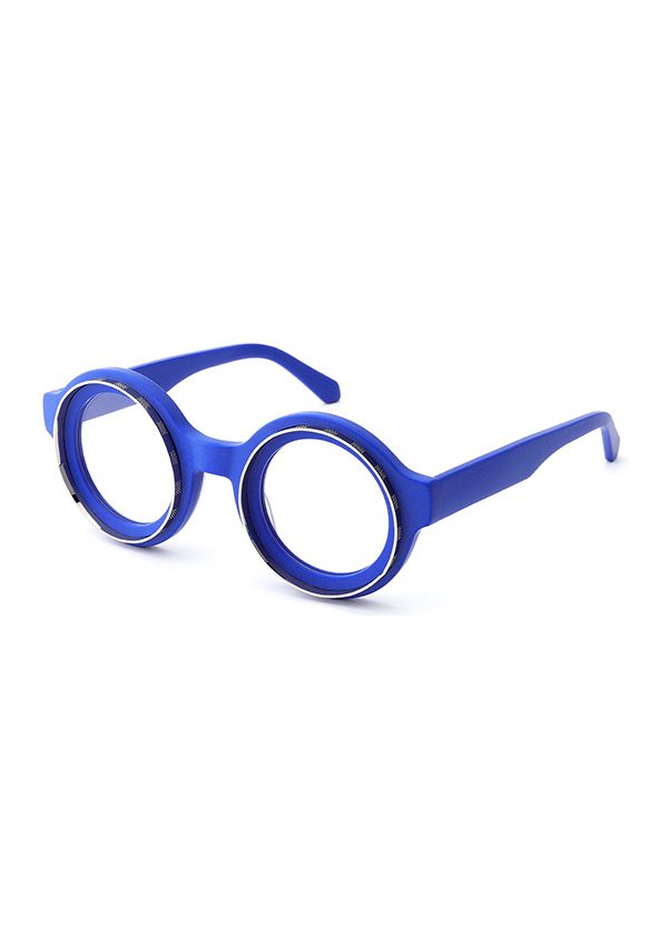 Ouyuan OYMB1494A montatura occhiali vista tonda acetato nera