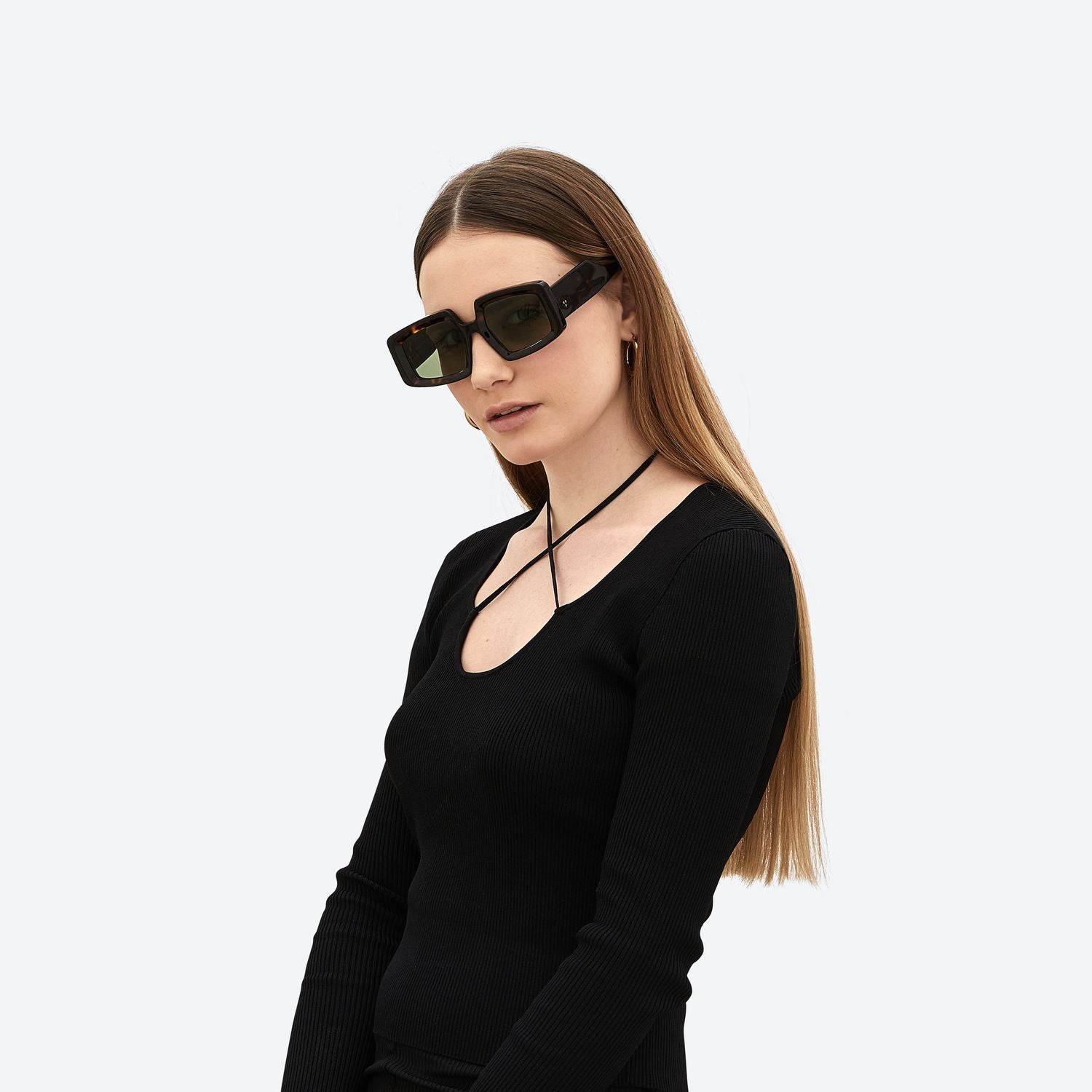 Monokol Burbon MK154 C2 occhiali da sole quadrati acetato
