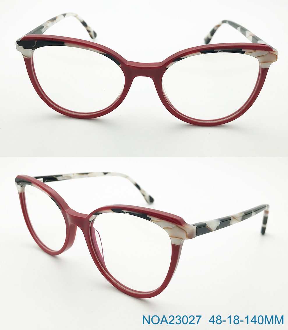 Ouyuan NOA23027 montatura occhiali acetato 48-18-140