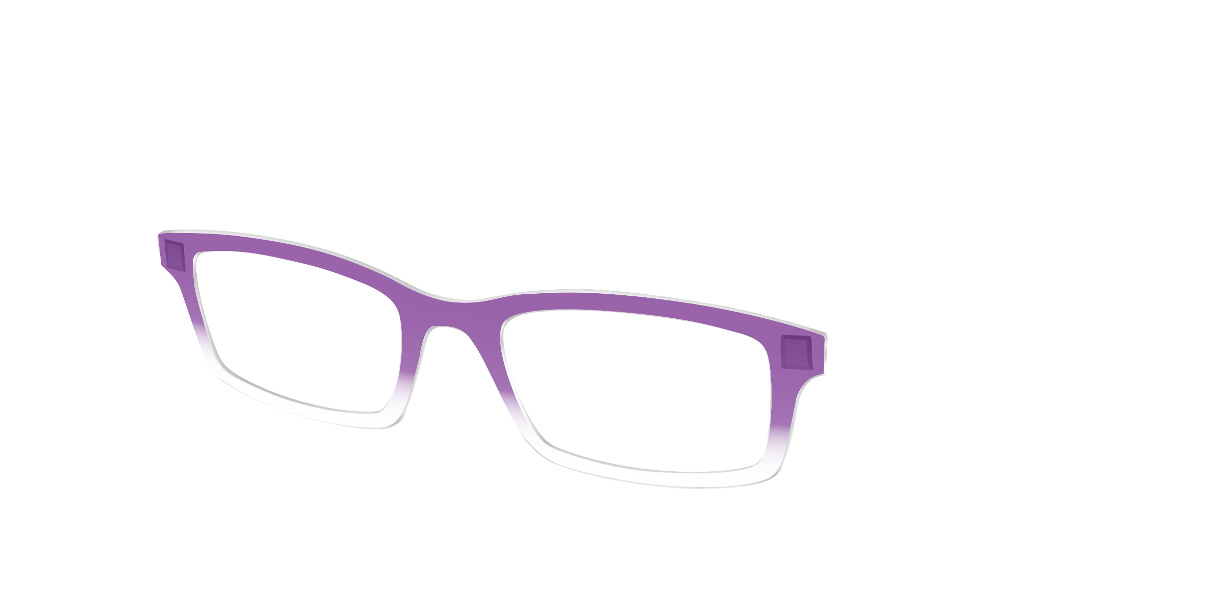 Pair Eyewear Solid Tops Grape Gradient Crystal top viola 254