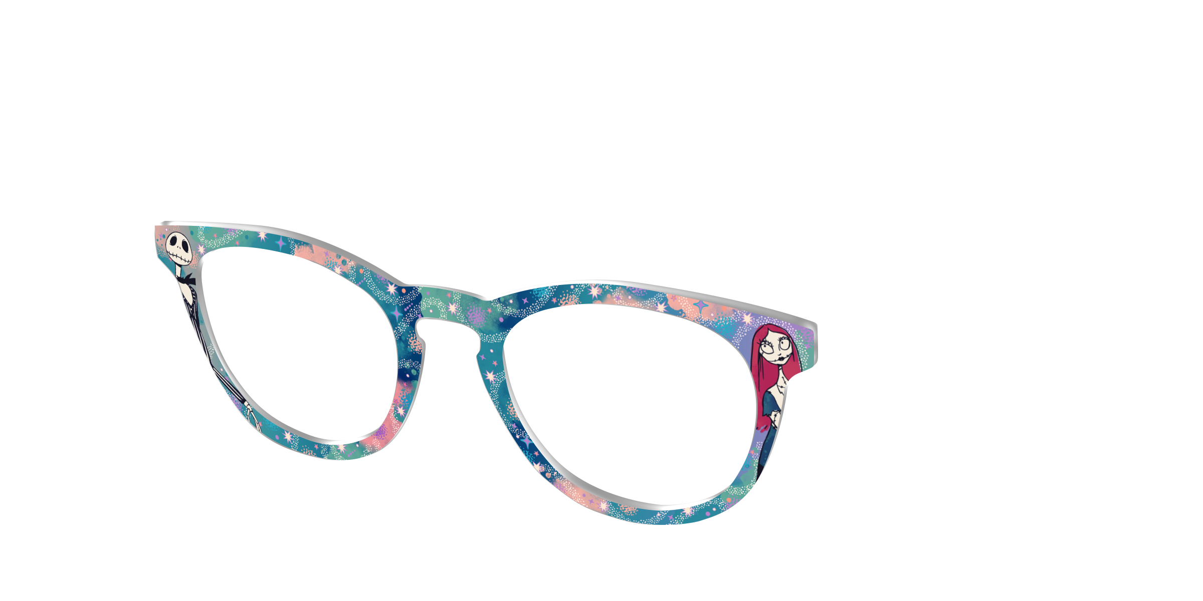 Pair Eyewear Collabs Jack and Sally Celestial topper montatura DY110
