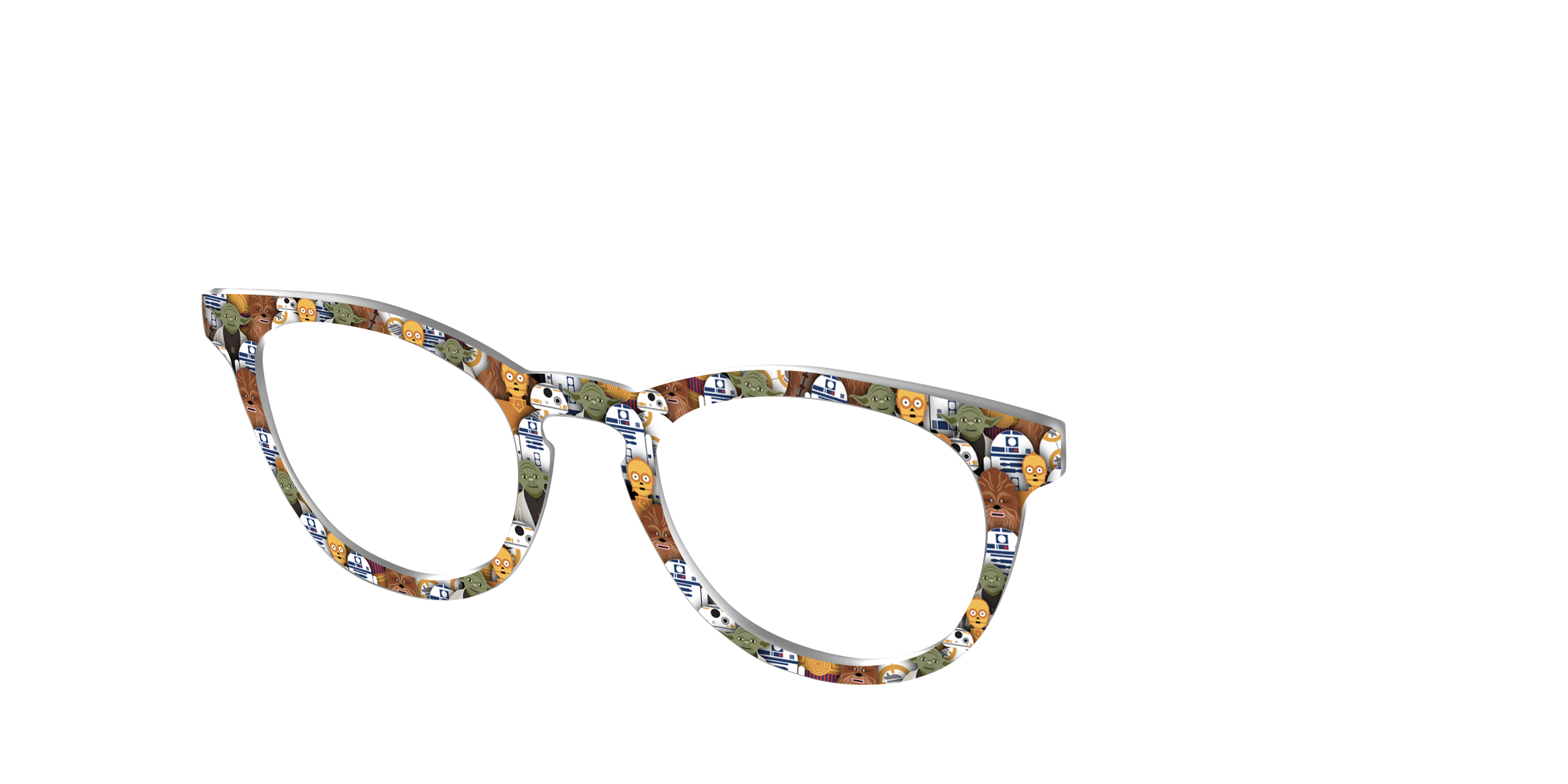 Pair Eyewear Collabs Yoda and Friends top occhiali verde