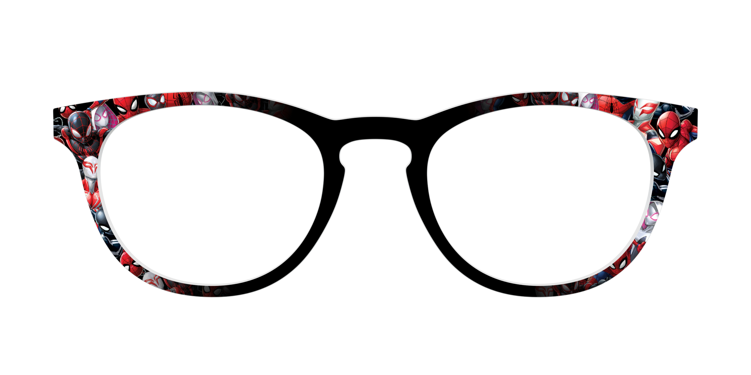 Pair Eyewear Collabs Team Spidey top occhiali rosso blu