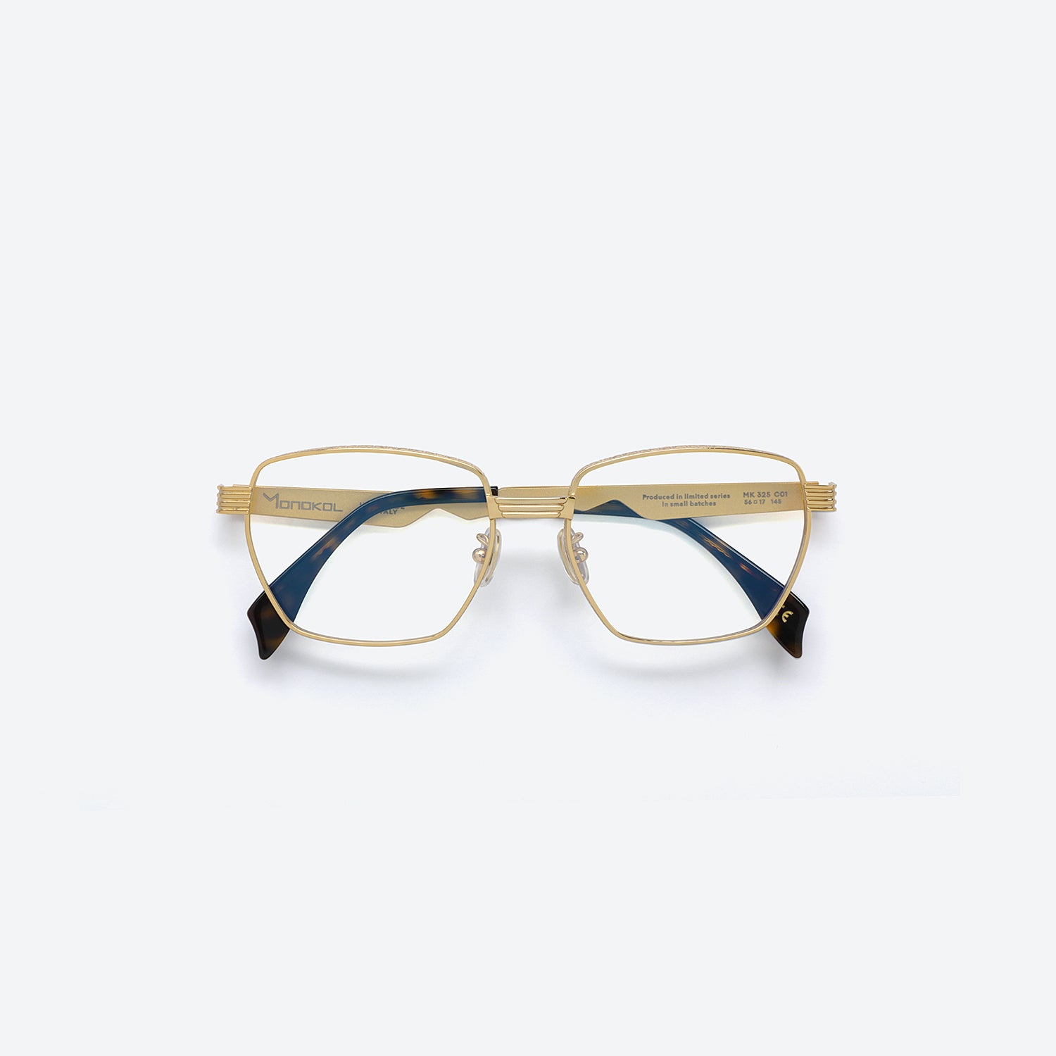 Monokol Evolved Boldness MK325 C1 occhiali da vista quadrati metallo