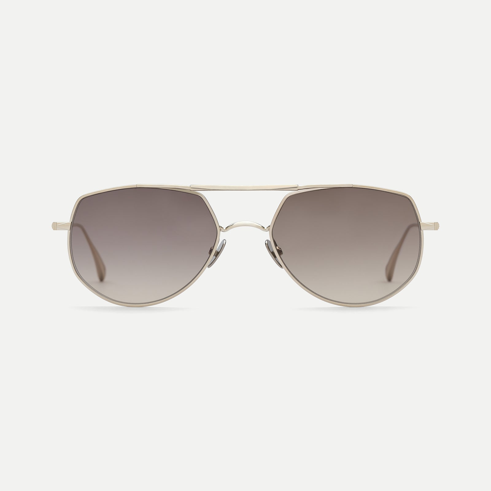 AHLEM Cadet occhiali da sole Champagne G15 metallo