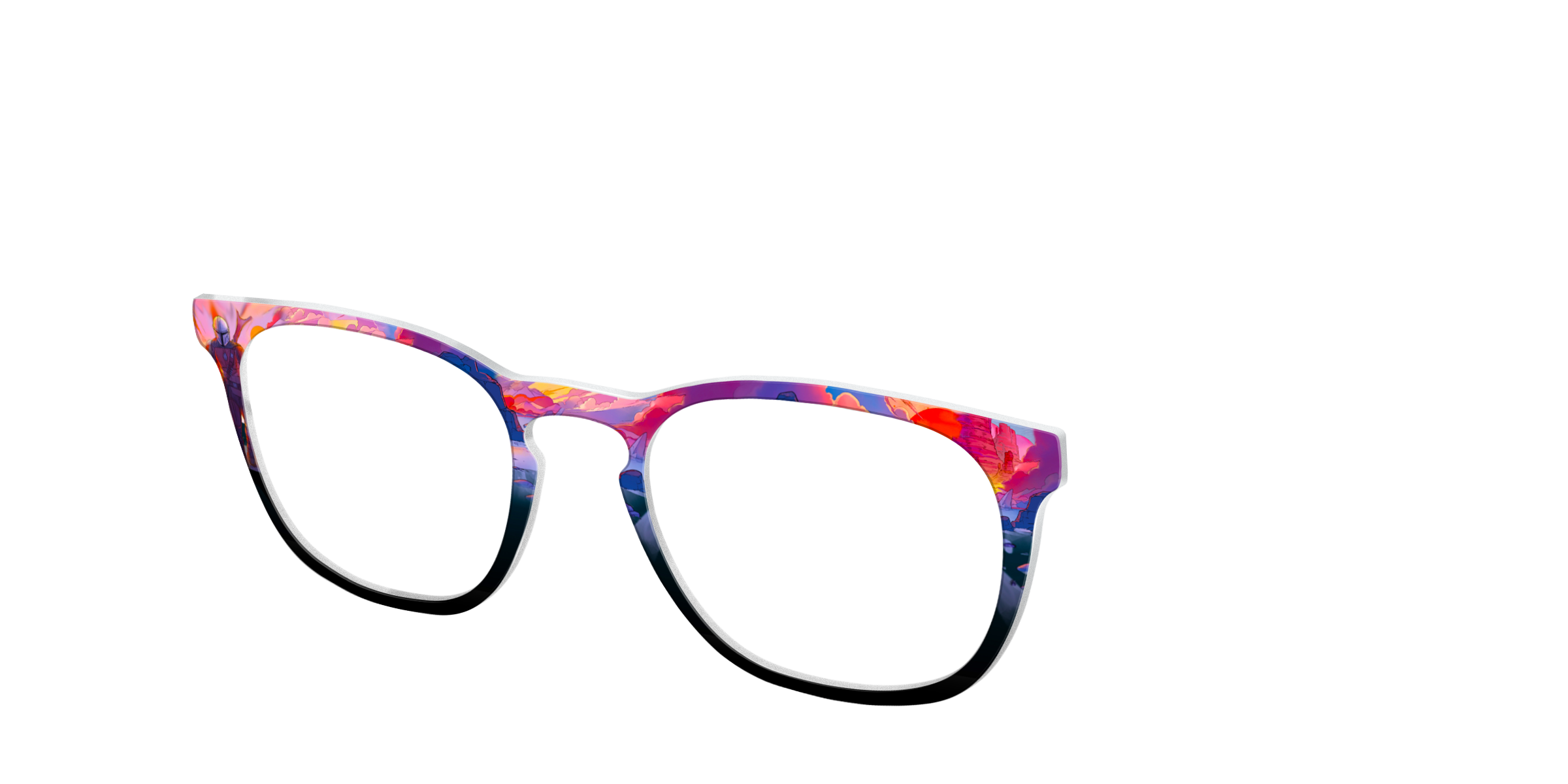 Pair Eyewear Collabs Mandalorian Scenic Split top nero
