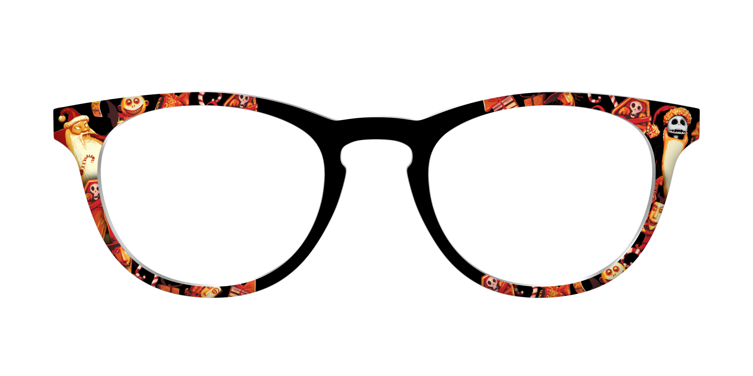 Pair Eyewear Collabs Jack & Sandy Claws top occhiali Cedro