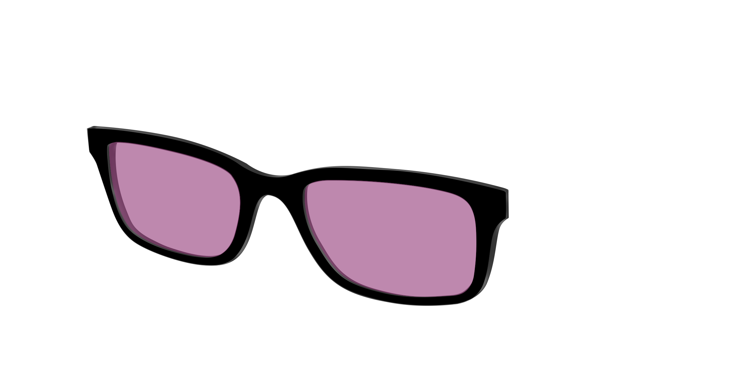 Pair Eyewear Performance Series Black Pink Racquet Sport clip sport