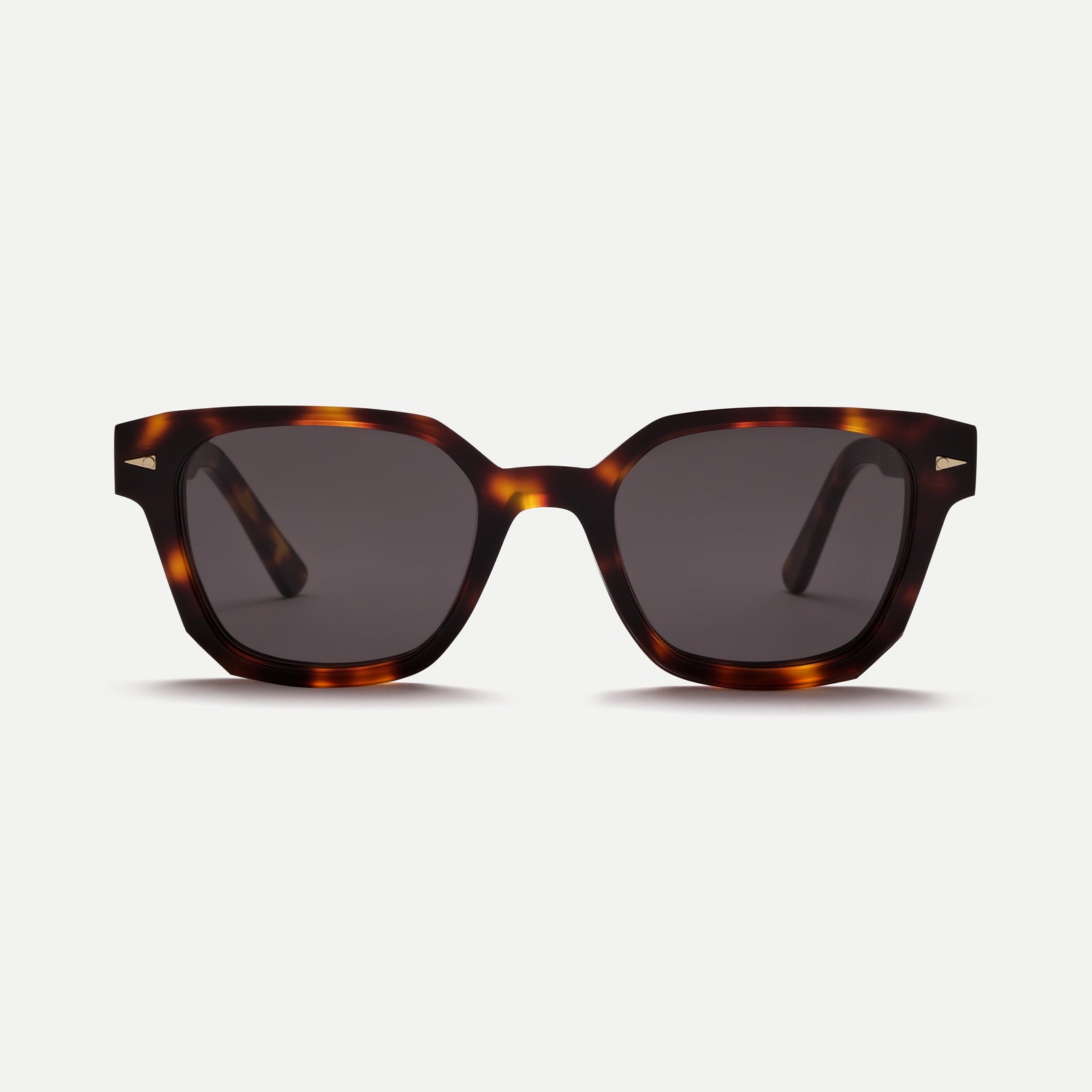Ahlem Saint Georges occhiali da sole Peach Khaki acetato