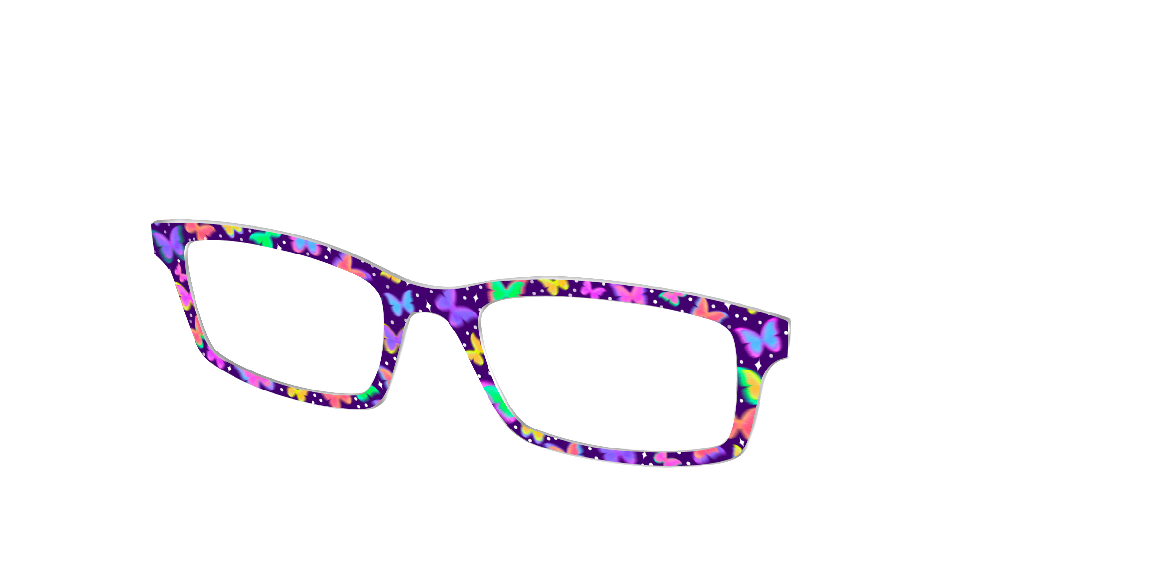 Pair Eyewear Design Tops The Delicate Butterflies top farfalle