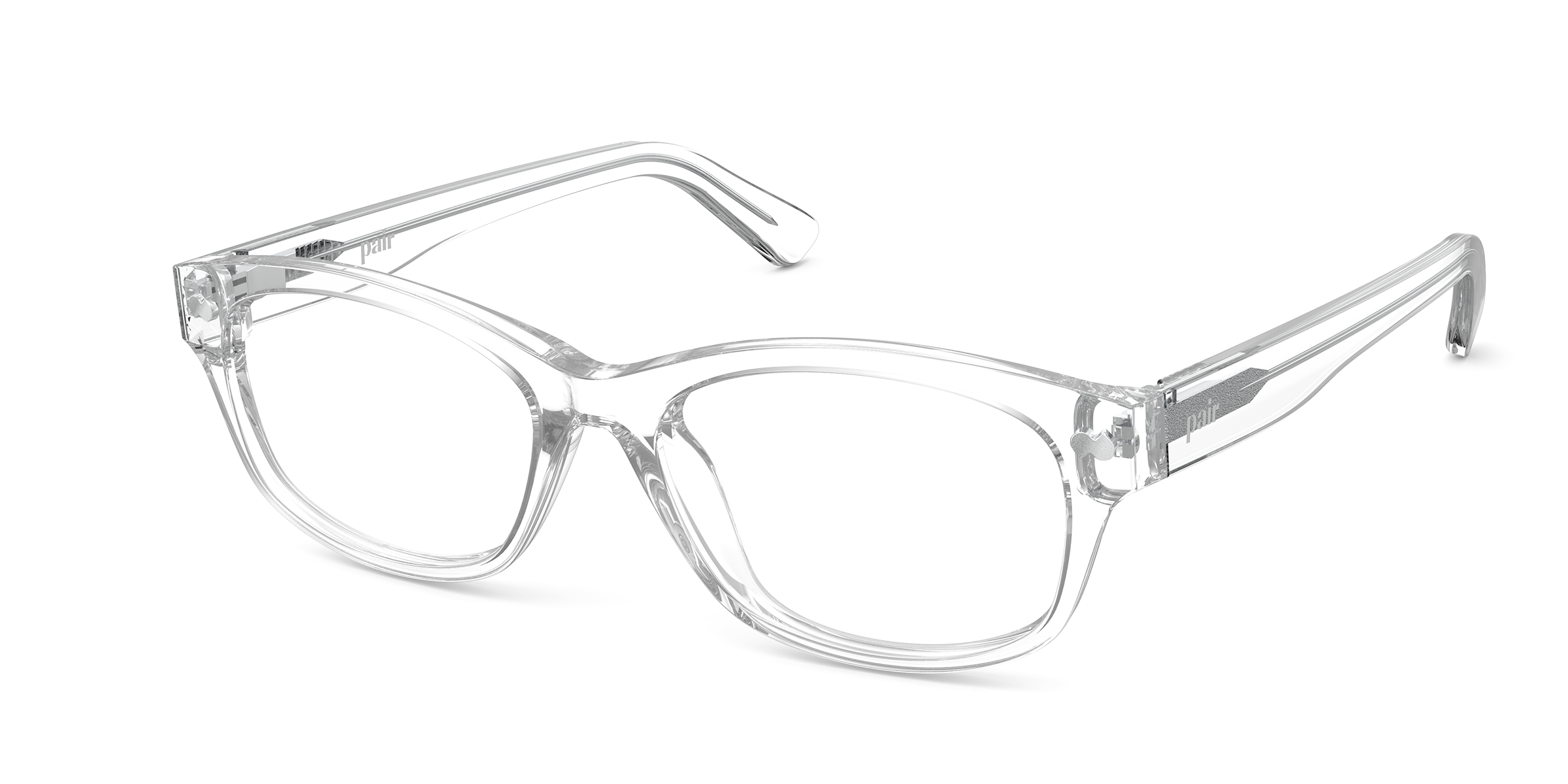 Pair Eyewear Addison montatura vista Tortoise rettangolare wide