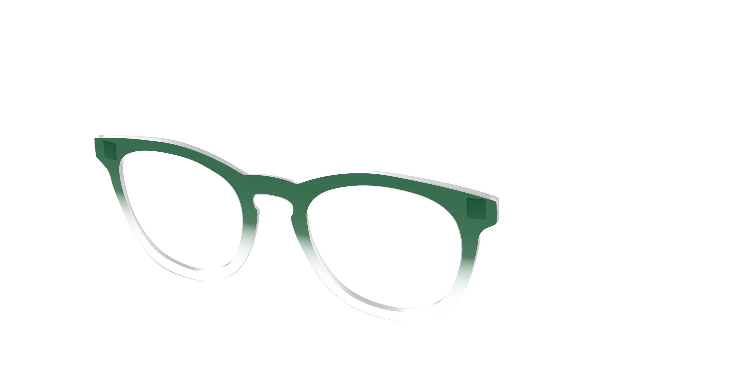 Pair Eyewear Solid Tops The Spruce Gradient Crystal top 251
