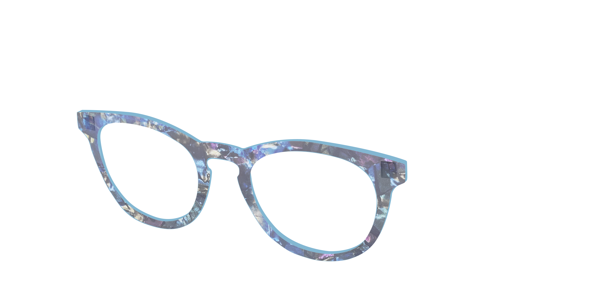 Pair Eyewear Design Tops Pluto Pearl Crystal top 401