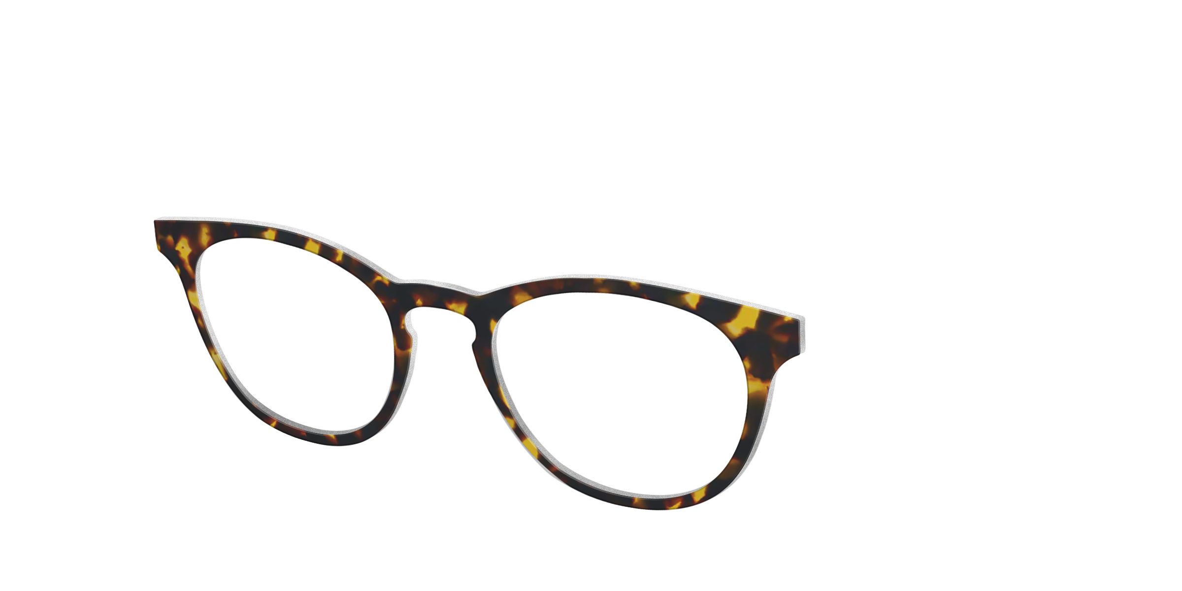 Pair Eyewear Solid Tops The Tortoise Top Occhiali Tartarugato