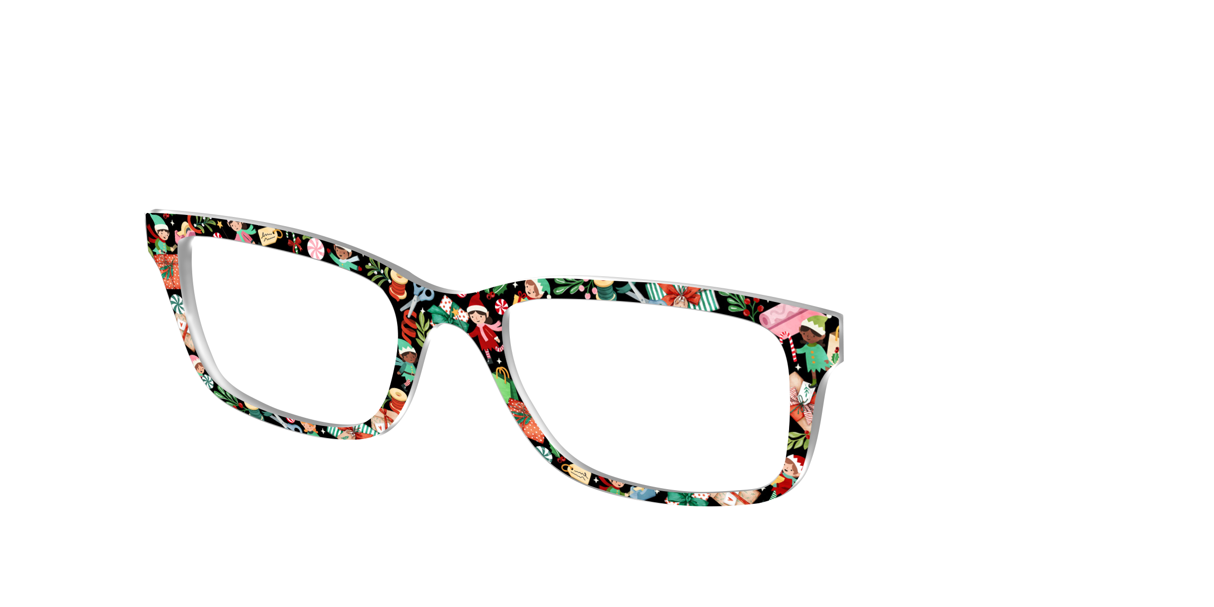 Pair Eyewear Design Tops The Santa's Workshop top occhiali natale