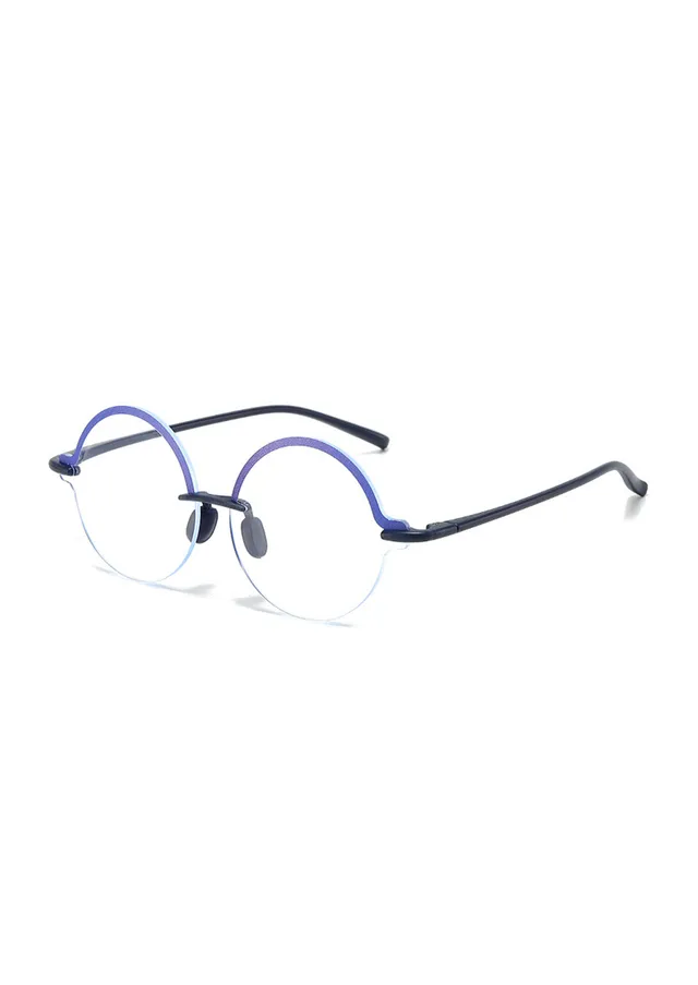 Ouyuan Reading Glasses 2026651 occhiali lettura rotondi luce blu