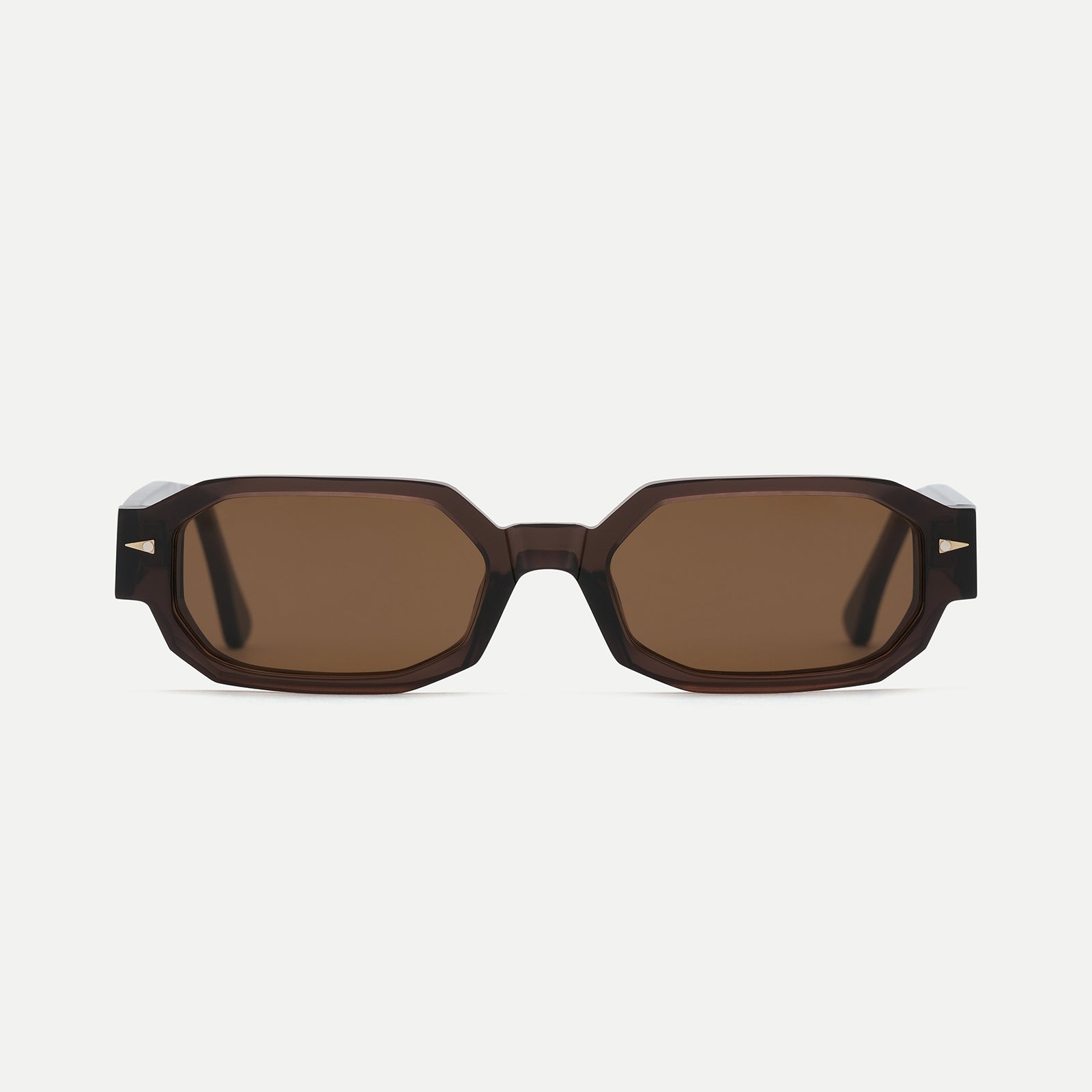 AHLEM Jules occhiali da sole Mokalight Brown acetato
