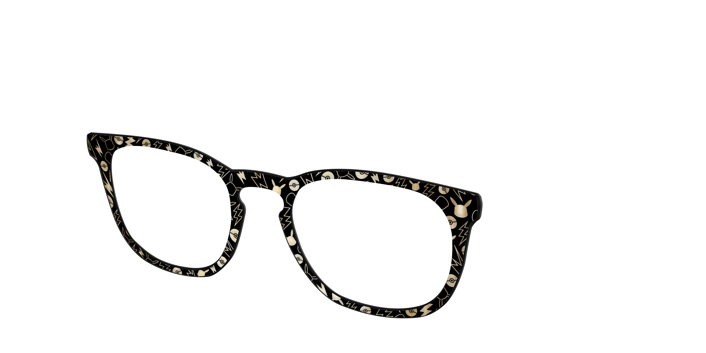 Pair Eyewear Collabs Pikachu Gold Foil top magnetico giallo