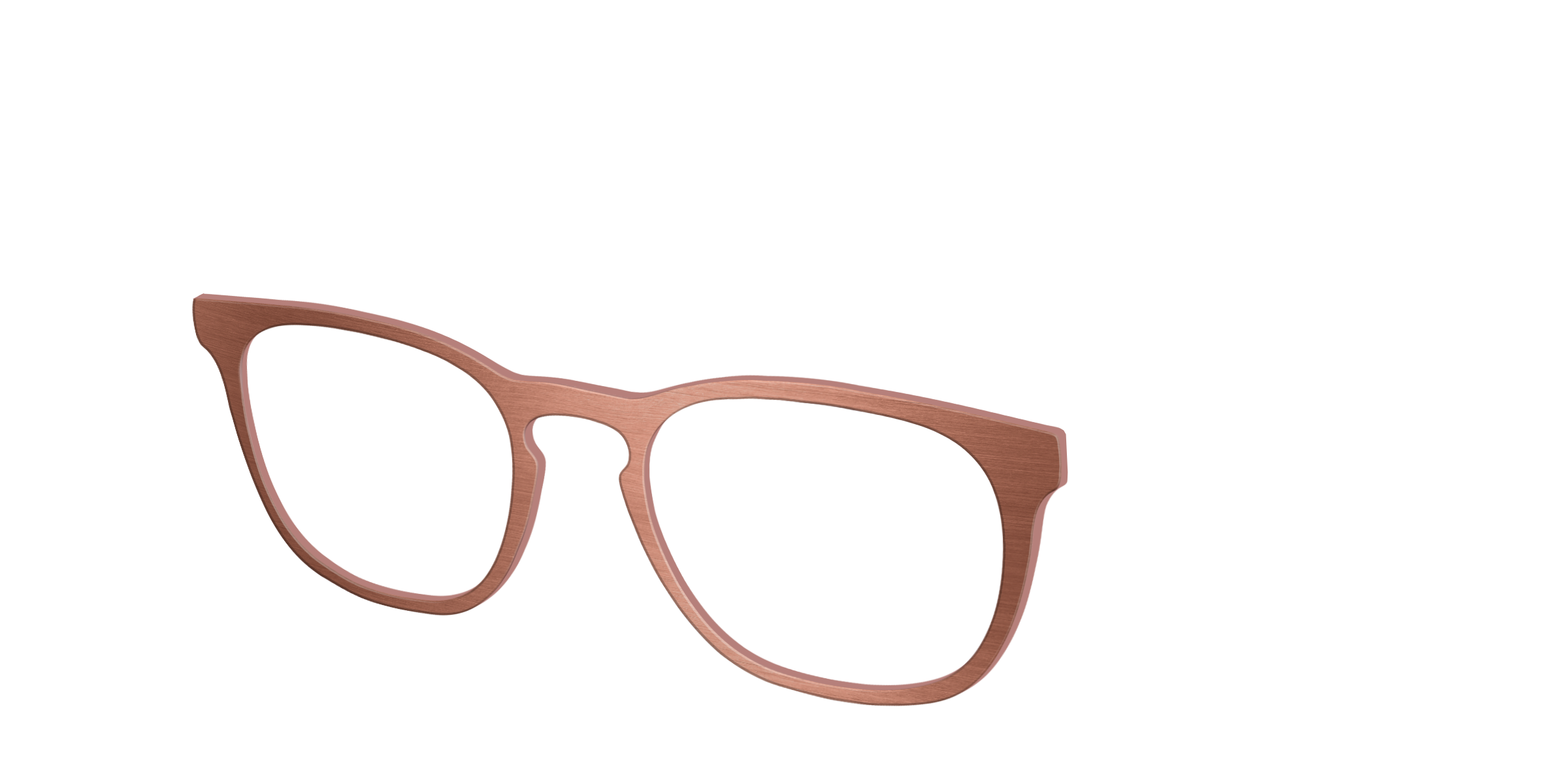 Pair Eyewear Solid Tops Brushed Champagne top beige satinato