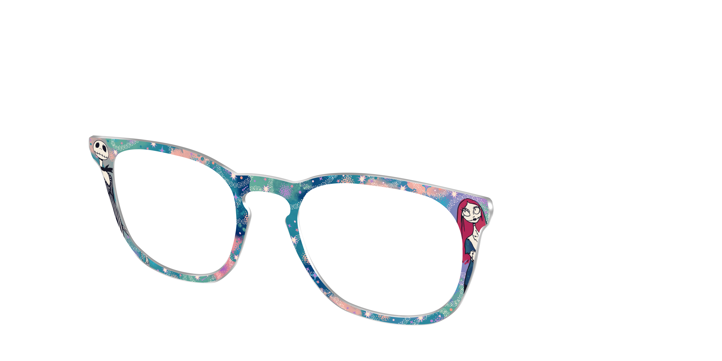 Pair Eyewear Collabs Jack and Sally Celestial topper montatura DY110